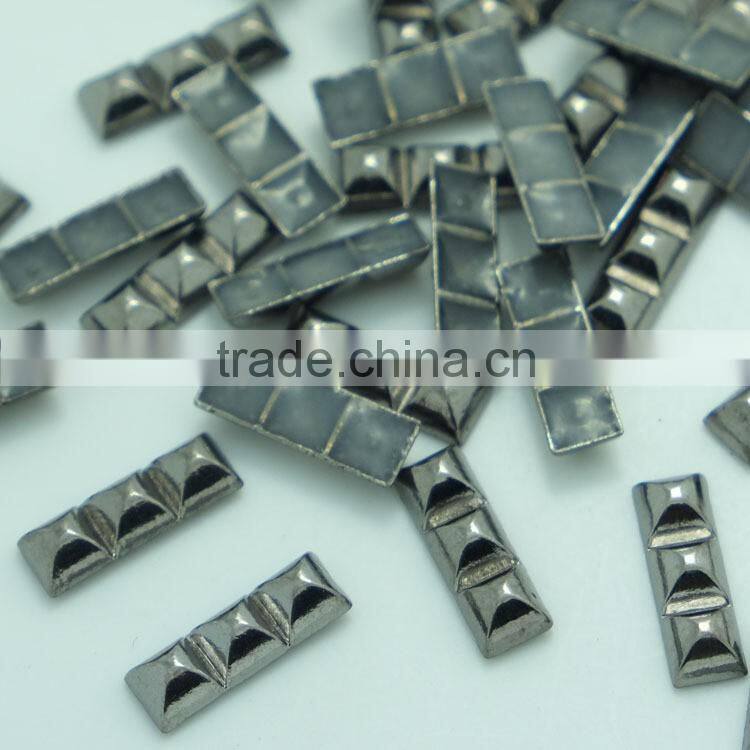 Factory Price Wholesale 6X18MM Hotfix Alloy Studs, Hot Fix Metal Stud, Iron On Studs, Iron On Metal Studs, Garment Metal Fitting