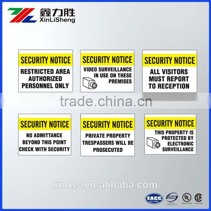 Security Self-Adhesive Labels