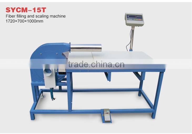 Hot sale polyester staple fiber filling machine