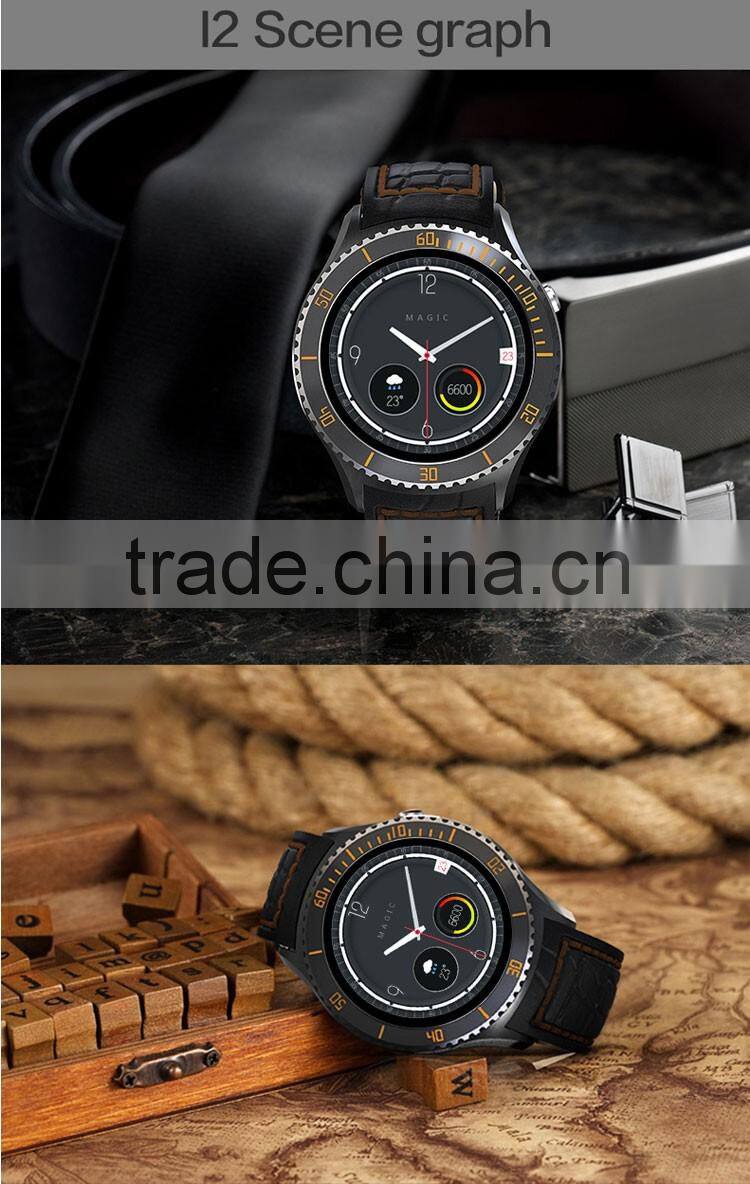 I2 MTK6580 1.33" TFT capacitance screen android 5.1 3g wifi watch with turnable watch frame