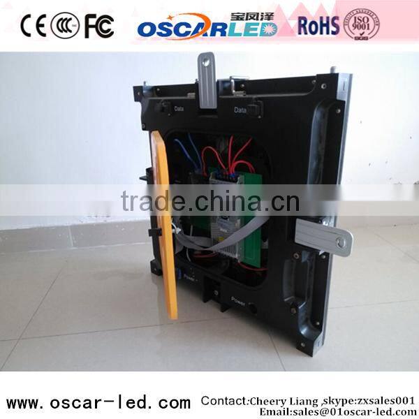 indoor flexible led screen die-case cabinet p6 smd rental curtain led display