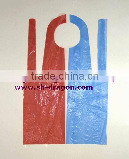 plastic apron, pe apron
