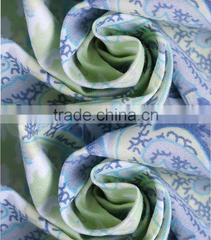 100% cotton Egyptian cotton tribute silk fabric 60s activity of printing and dyein fabric