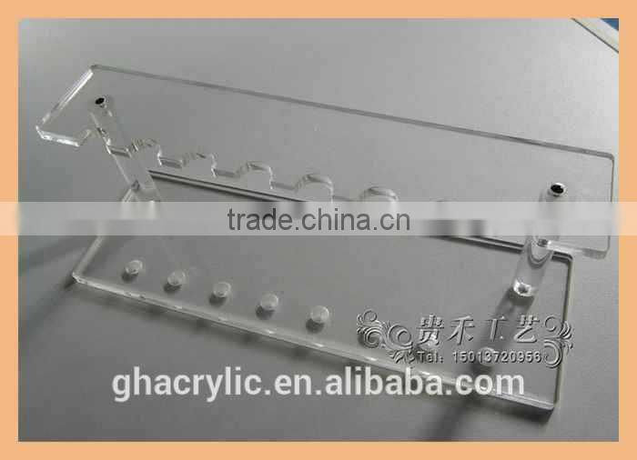 transparent hot selling acrylic pen display rack for wholesale