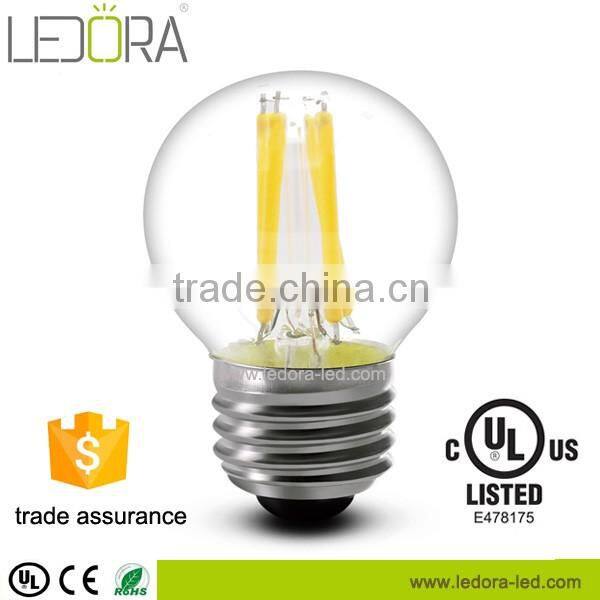 Screw-In 360 degree dimmable e27 led bulb edison filament bulb light good quality