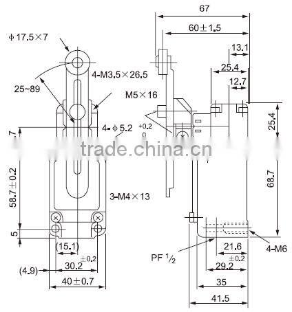 CNTD Hot Sale Products Limit Switch Lower Price IP66