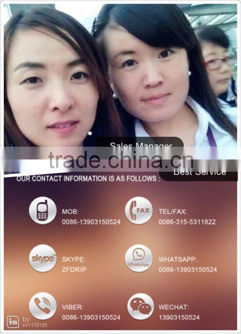 pe material irrigation spray tube for garden farmland