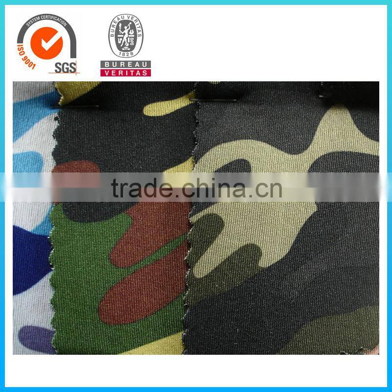Camo Neoprene Fabric/Wetsuit Neoprene Fabric/Printed Neoprene Fabric