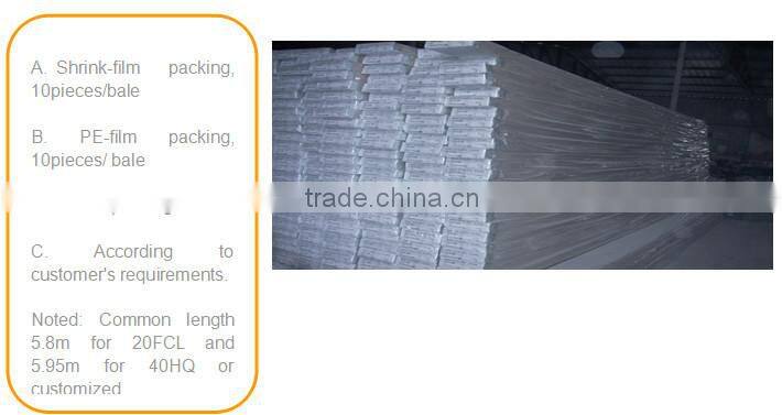 Gray and white marble design pvc ceiling board