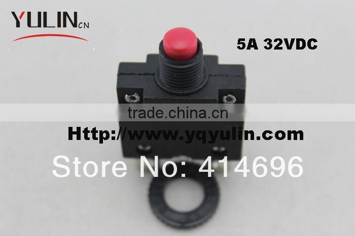 FILN Wp-01 Circuit Breakers Silver Contact point 10A 6A Plastic overload protector Switch With waterproof cover