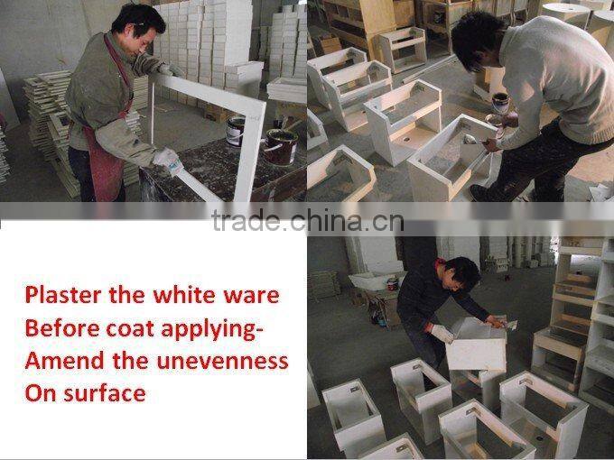 Hot sell White floor-mounted tall bathroom corner cabinet