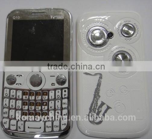 KOMAY 3 sim cards tv qwerty keyboard q10 big speaker mobile phone