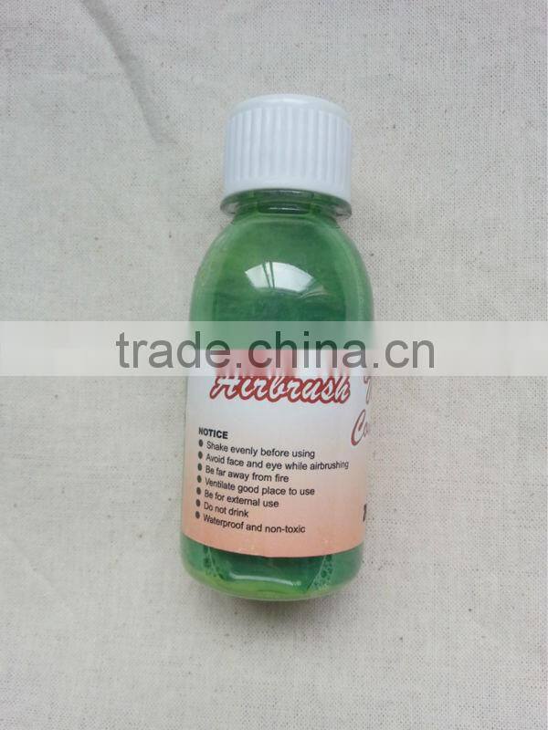 Airbrush Body Paint Airbrush Temporary Tattoo Ink Light Green