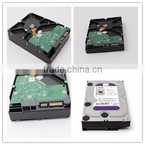 Hikvision cctv camera hdd purple brand name drive 3tb refurbished hard disk 3.5''