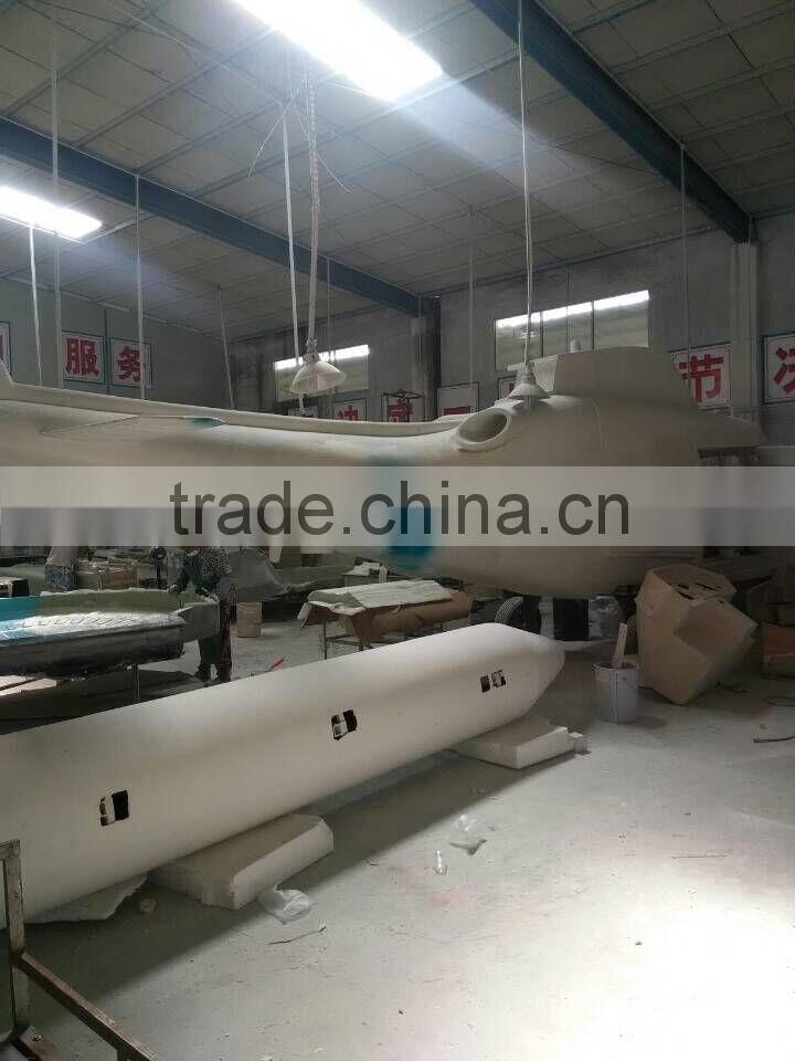 art sculpture,resin sculpture,model airplane