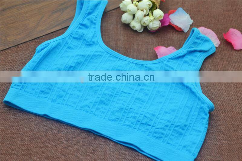 Hot ladies sports tank top seamless underwear