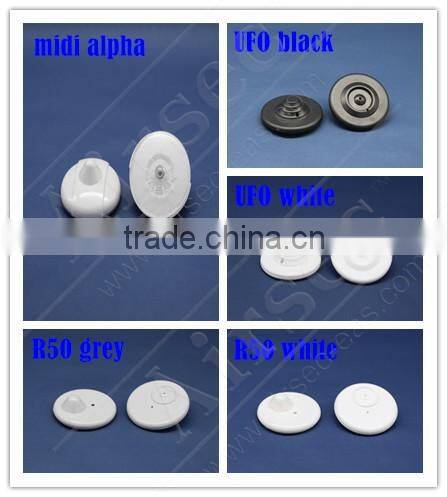 Good selling 2016 EAS 8.2MHz ferrite clothing rf alarm alpha tag