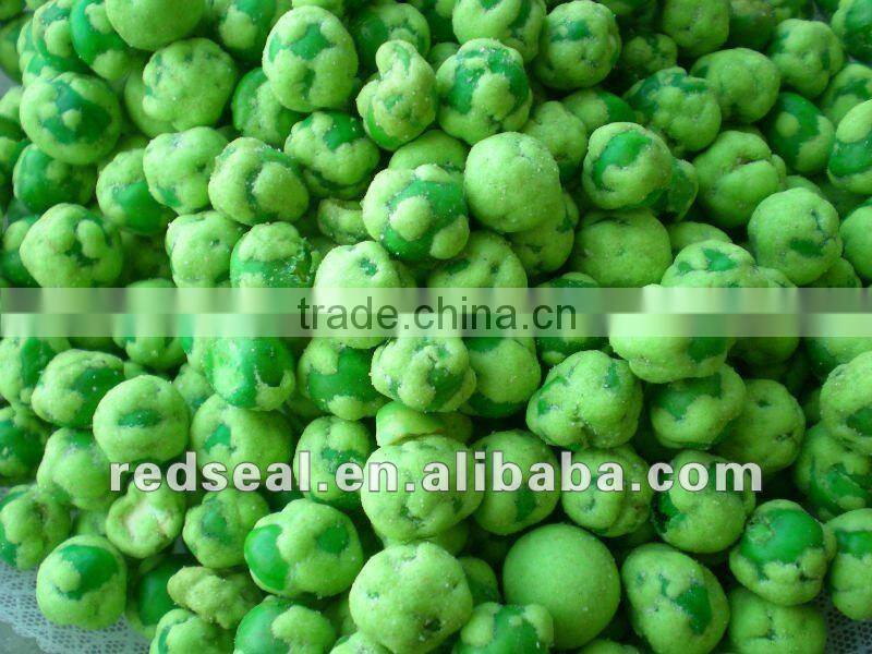 NATURAL wasabi coated green peas