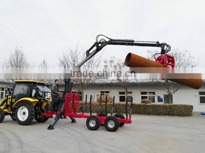 shandong sunco agricultural equipment atv wood trailer