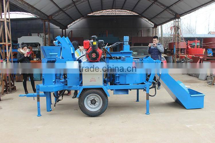 WT2-20M hydraulic press brick machine,ecological bricks machinery