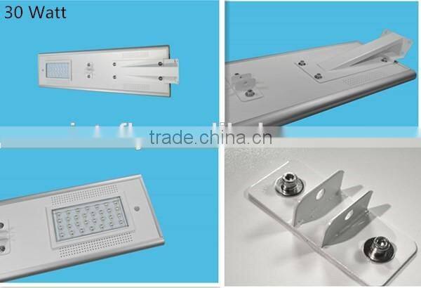 30w high power led module street light, solar power street light all in one