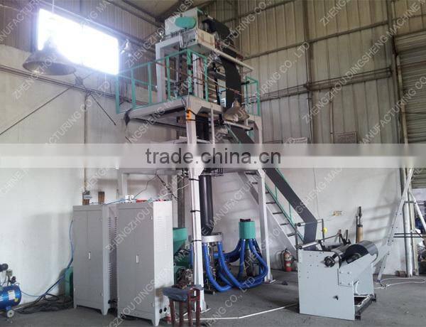 two layer co extrusion film blowing machine, bag making machine,Superior quality 3 layer coextrusion