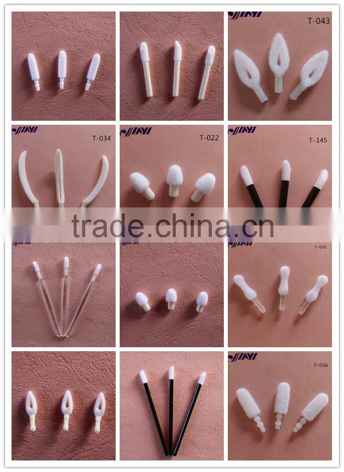 OEM Wholesale Disposable Lip Gloss Cotton Applicator
