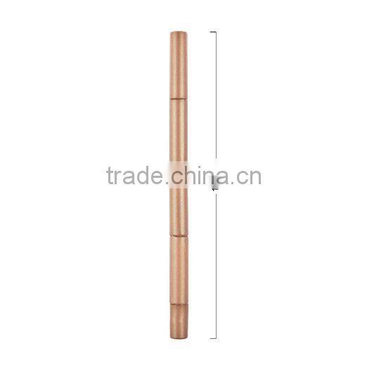 New Arrival 4 in 1 Multipurpose Gold Makeup Cosmetic Brushes Set Kits Eyeshadow Brush Eyeshadow Stick Lip Brush Eyebrow Brush