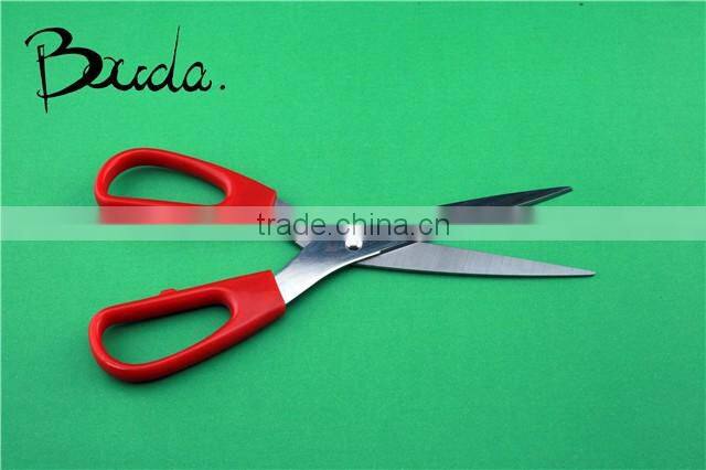 8" Popular cheap price office scissors with plastic handle BD-S1661