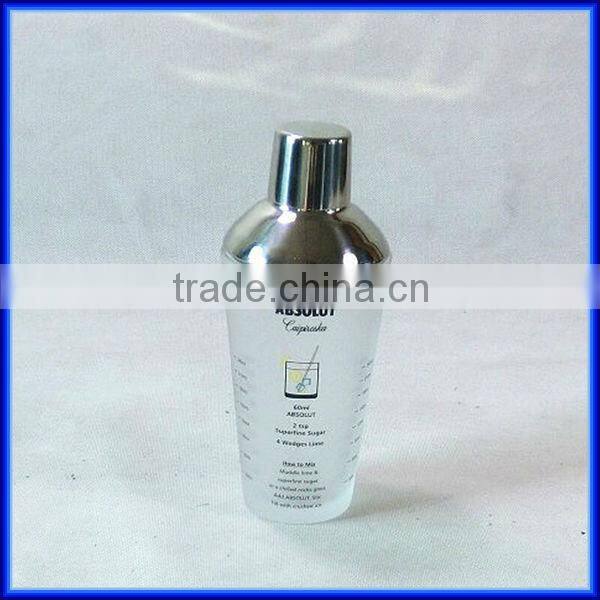 High Quality Glass cocktail shaker