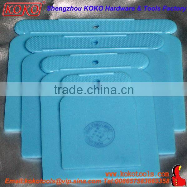 3pcs set special use plastic rubber scraper