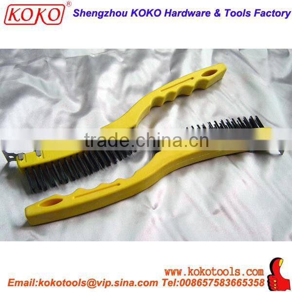 Twisted stainless steel wire test test tube clean brush