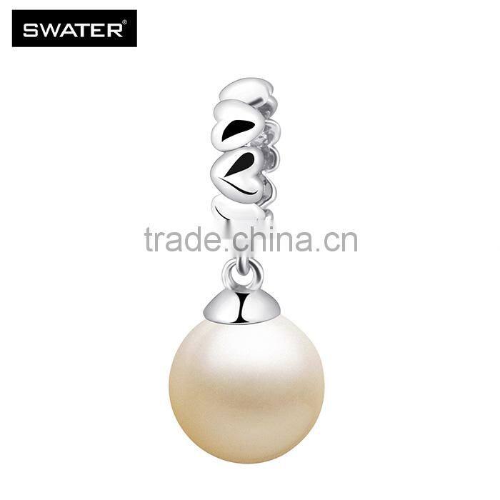New Technology 2016 Beige Pearl Beads For Charm Bracelets