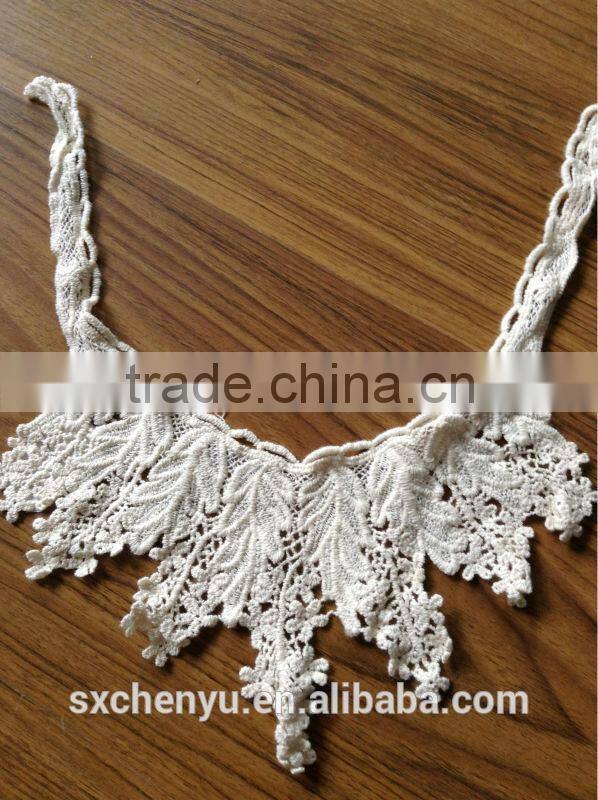 PFD Macrame Embroidery Collar