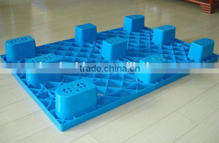 1200*800mm size eruo type single face light-weight plastic pallets