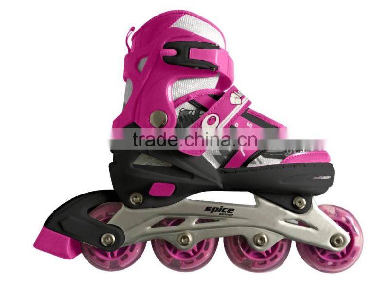 semi soft kids rivet inline roller skate shoes XMBT-8806