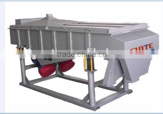 china supplier Weifang GUOTE Linear Vibrating Screen for classifiting the different sizes