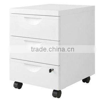 Office furniture mobile 3 drawers filing pedestal cabinet