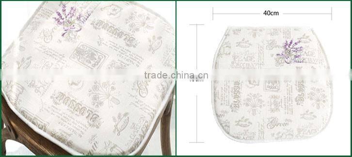 SZPLH Embroidery comfort wooden sofa seat cushion