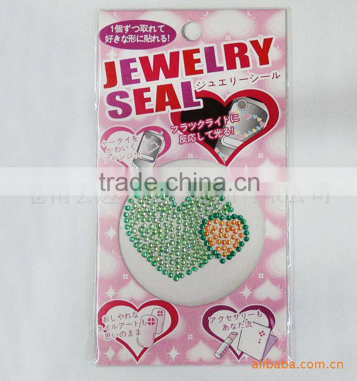 Top Sale Mobile Phone Acrylic Sticker/acrylic sticker / crystal sticker