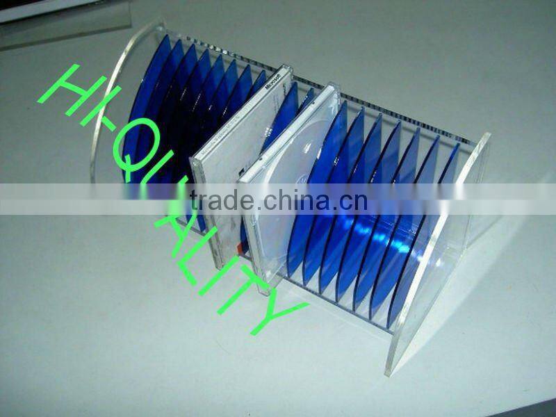 Golden Acrylic Cigar Display Rack/ Acrylic Cigar Display Stand