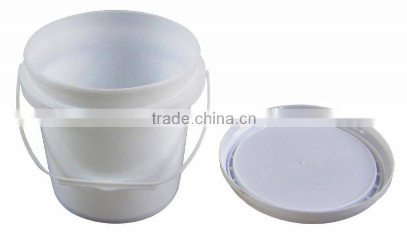 2L small plastic paint pail bucket with lid