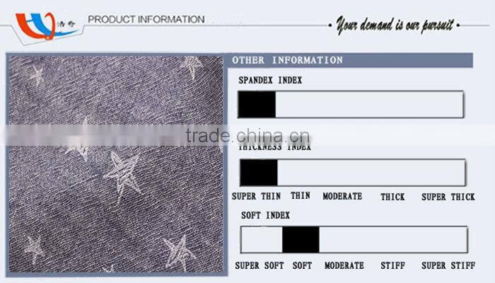 cheap hot shaoxing china stars print yarn dye Cotton fabric textile