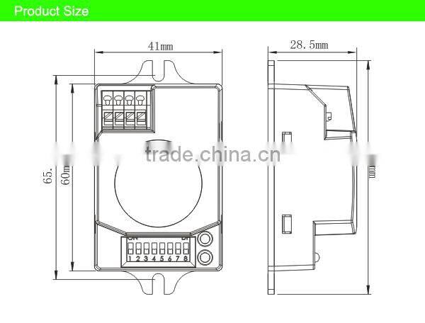 SK608 220-240VAC,90-277VAC light sensor with best price