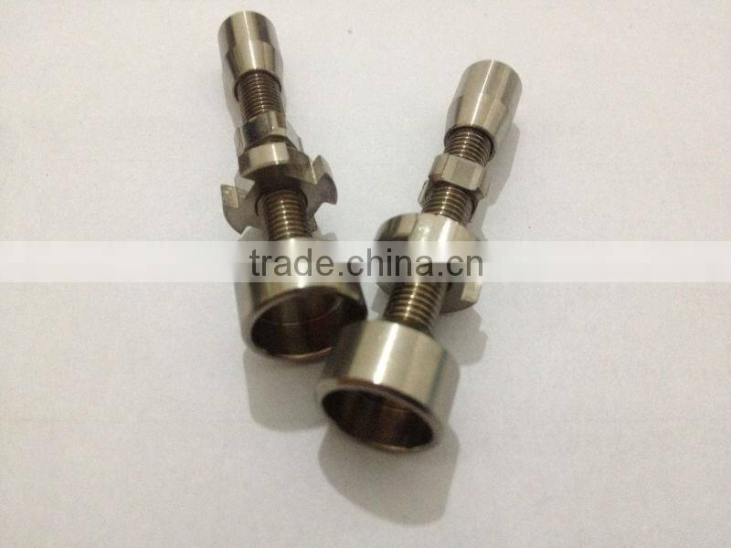 titanium carb cap with dabber