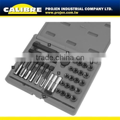 CALIBRE 31pc 8, 10, 12mm Glow Plug Thread Repair Set
