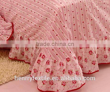 Lovely wind stuck for 4 times Pure cotton bed sheet bedding bag bedding