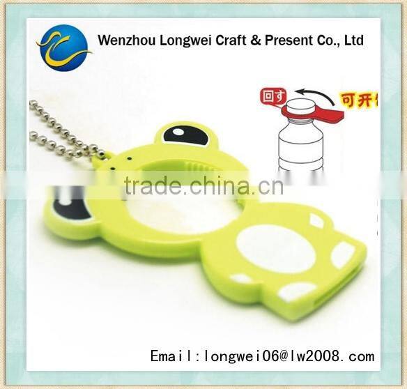 football shaped bottle-opener/bottle opener dog tags/bottle opener keychain