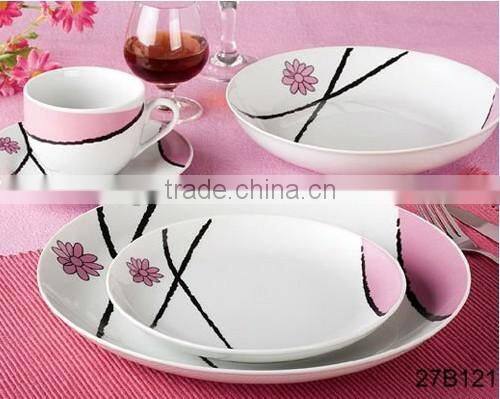 Porcelain dinnerware porcelainware dinner set