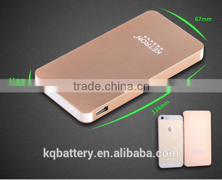 Inspirational Super Thin 3A Output Universal OEM Power Bank 8000mAh